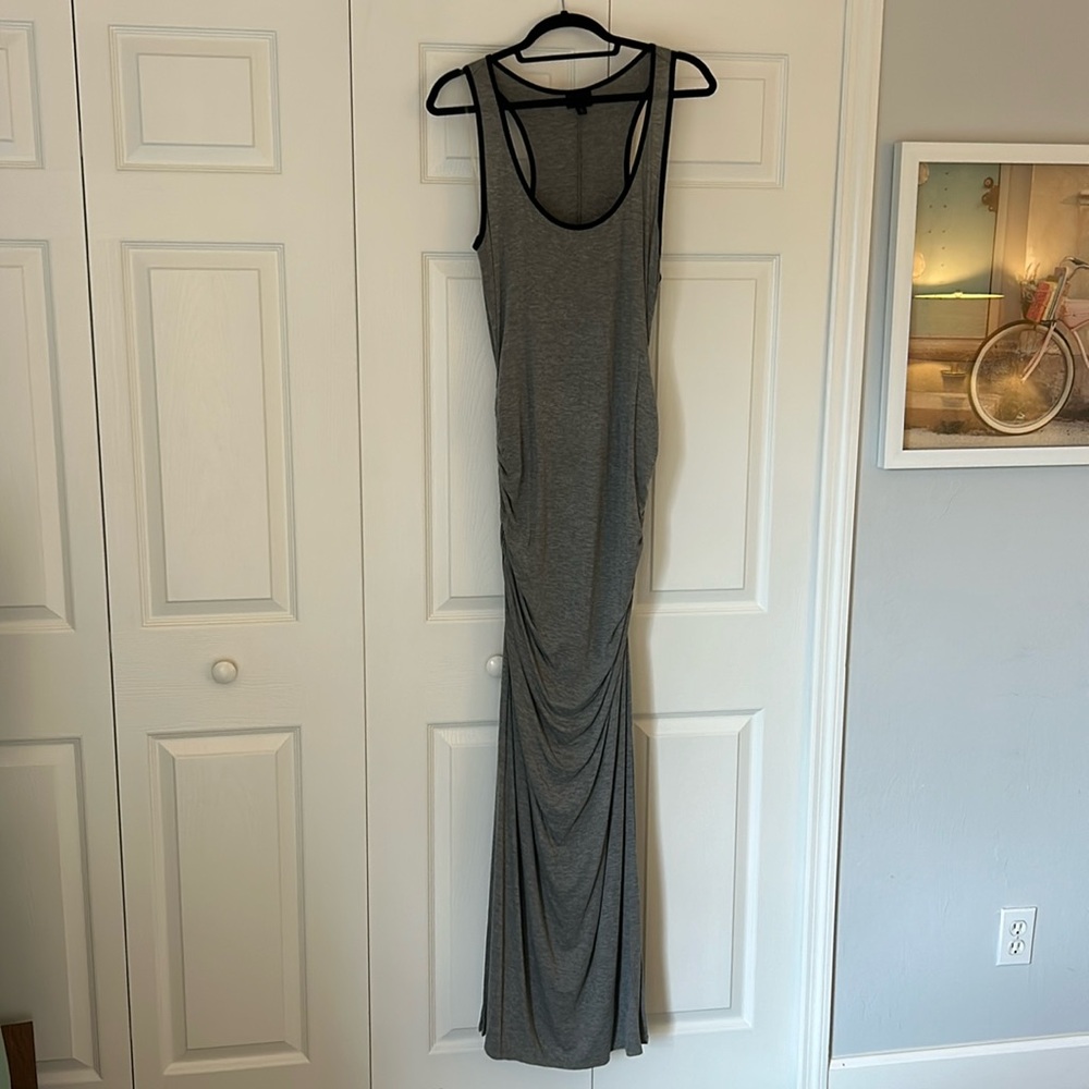 Long racer back dress